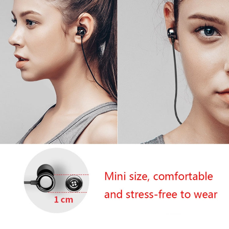 Havit i30 Mini Neck-Mounted Magnetic Sports Bluetooth Earphone(Red) - Neck-mounted Earphone by Havit | Online Shopping UK | buy2fix
