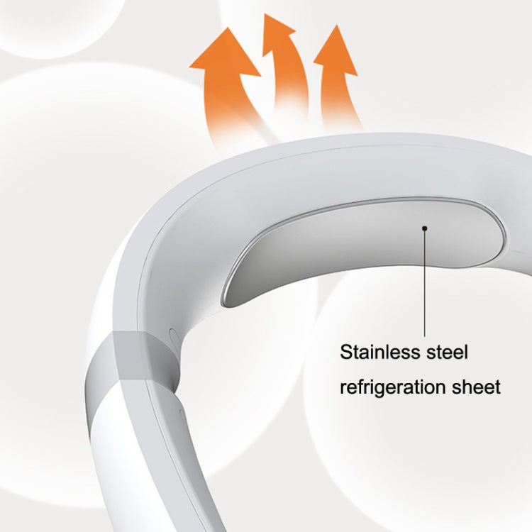 Hanging Neck USB Bladeless Semiconductor Cooling Fan(White) - Consumer Electronics by buy2fix | Online Shopping UK | buy2fix