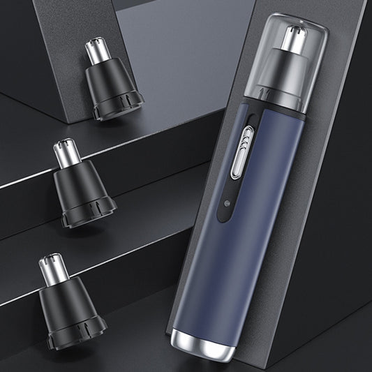 Electric Nose Hair Trimmer USB Rechargeable Eyebrow Trimmer Shaver( Blue) by buy2fix