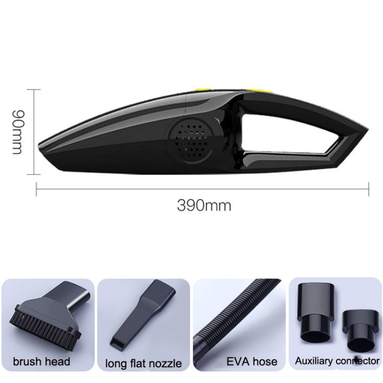 High Power Car Mini Powerful Vacuum Cleaner, Style: Car Type (Classic Black) - In Car by buy2fix | Online Shopping UK | buy2fix