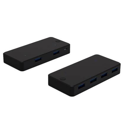 USB3.0 4 In 1 Computer Printer Sharer(4-ports) - USB 3.0 HUB by buy2fix | Online Shopping UK | buy2fix