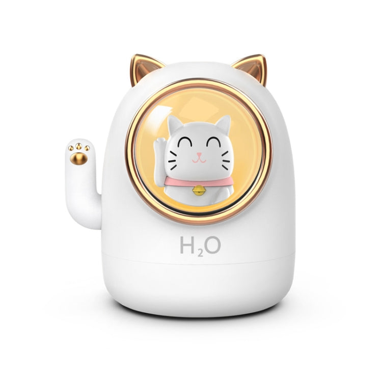 A-16 Home Office Silent Mini Lucky Cat USB Humidifier(White) - Home & Garden by buy2fix | Online Shopping UK | buy2fix