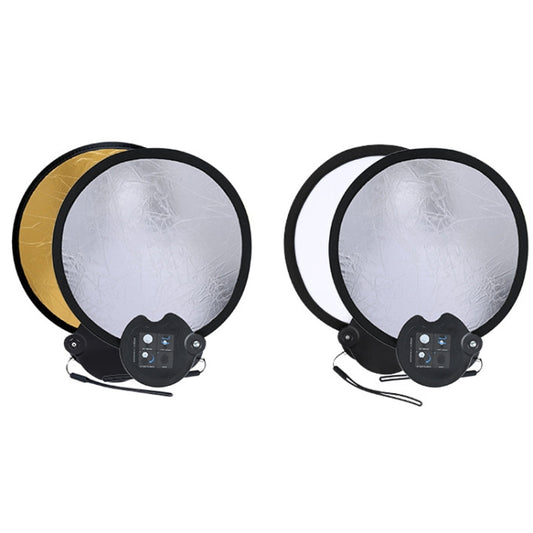 30cm Double-sided Beauty Photo Live Broadcast Fill Light Board with Storage Box(Silver White) by buy2fix