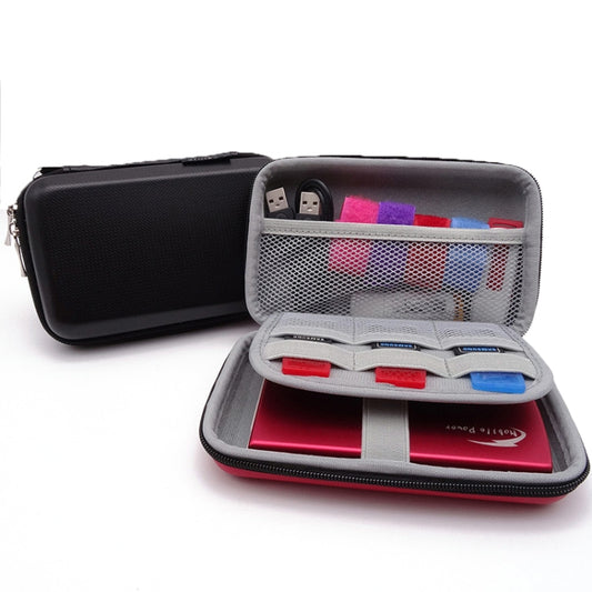 GHKJOK GH1805 EVA Mobile Hard Disk Anti-pressure Hard Shell Bag(Black) by buy2fix