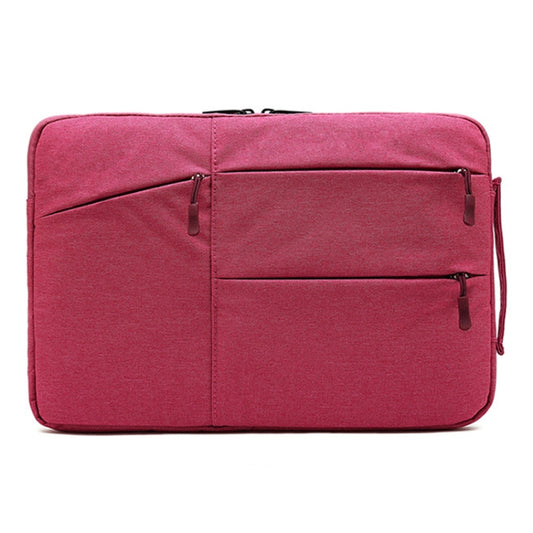 Zipper Type Polyester Business Laptop Liner Bag, Size: 13.3 Inch(Rose Red) - 13.3 inch by buy2fix | Online Shopping UK | buy2fix
