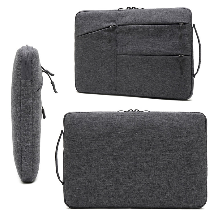 Zipper Type Polyester Business Laptop Liner Bag, Size: 13.3 Inch(Black) - 13.3 inch by buy2fix | Online Shopping UK | buy2fix