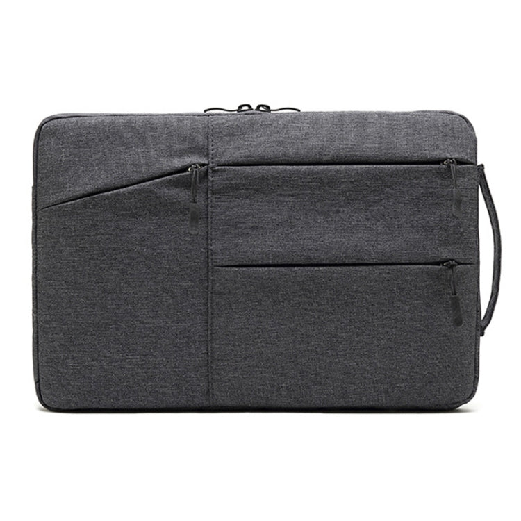 Zipper Type Polyester Business Laptop Liner Bag, Size: 14 Inch(Dark Gray) - 14.1 inch by buy2fix | Online Shopping UK | buy2fix