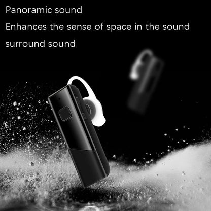 Single Ear 4.2 Bluetooth Headset Stereo HIFI Sports Wireless Bluetooth Headset(A1 White) - Bluetooth Earphone by buy2fix | Online Shopping UK | buy2fix