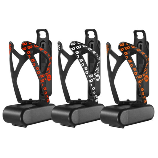 WEST BIKING Bicycle Multifunctional Bottle Cage Tire Lever Tool Box(Black White) by buy2fix