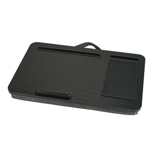 HQ-401 Bed Multifunctional Lazy Desk(Black Wood) by buy2fix