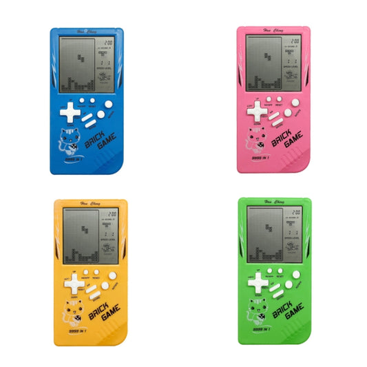 Large Screen Retro Children Handheld Game Console(Pink) by buy2fix