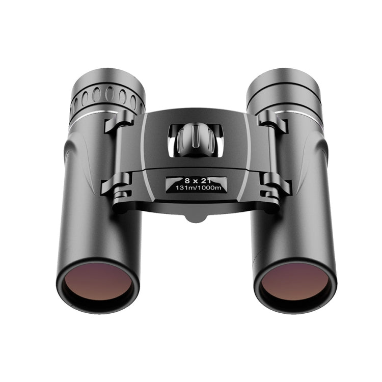 APEXEL 8 x 21 Zoom Binoculars Telephoto 3000m Long Distance Foldable HD Mini Telescope(Black) - Binoculars by APEXEL | Online Shopping UK | buy2fix