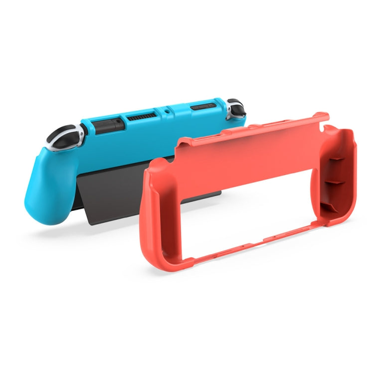 DOBE TNS-1186 Game Console TPU Anti-skid Protective Case For Switch OLED(Red) - Cases by DOBE | Online Shopping UK | buy2fix