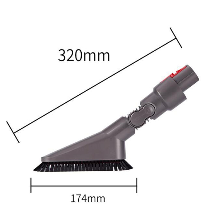 Furniture Brush Folding Brush Universal Turning Head for Dyson V7 V8 V10 V11 - Consumer Electronics by buy2fix | Online Shopping UK | buy2fix