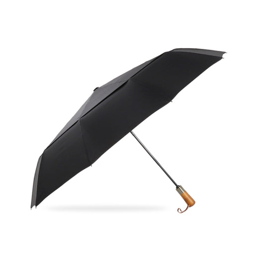 PARACHASE Ten-bone Double-layer Large Windproof Business Automatic Folding Umbrella(Black) - Umbrellas by PARACHASE | Online Shopping UK | buy2fix