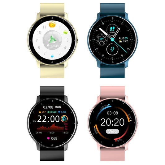 ZL02 Smart Heart Rate Blood Pressure Oxygen Monitoring Sports Pedometer Wireless Bluetooth Watch(Black) by buy2fix