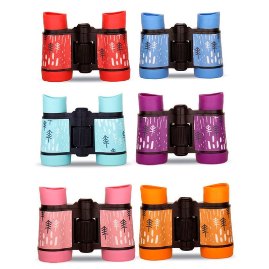 4X30 Binocular Telescope Bird Watching Telescope Gifts for Children(Rain Season Pink) by buy2fix