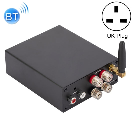 Bluetooth 5.0 Hi-Fi Stereo Audio Digital Power Amplifier(UK Plug) - Amplifier by buy2fix | Online Shopping UK | buy2fix