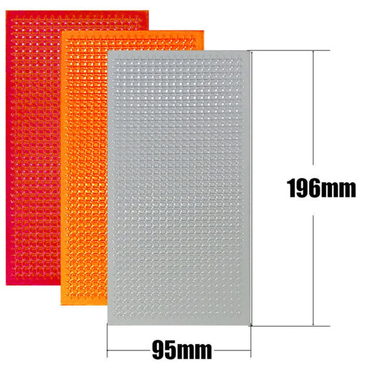 Sikeo Car Tail Light Repair Patch DIY Quick Patch Tool Package(Red+Yellow+Transparent) by buy2fix