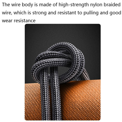 PD 100W Type-C to Type-C Fast Charging Nylon Braided Cable, Model: 0.8 m -  by buy2fix | Online Shopping UK | buy2fix