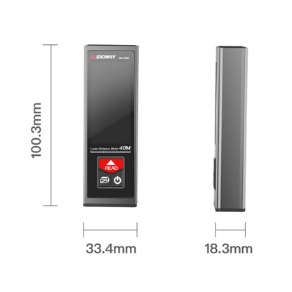 SNDWAY SW-B60 Laser Rangefinder Infrared Measuring Ruler, Style: 60m Precision Version - Consumer Electronics by SNDWAY | Online Shopping UK | buy2fix