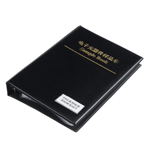 0402 SMD Capacitor Electronic Component Sample Book(80 Kinds 50 Each) by buy2fix
