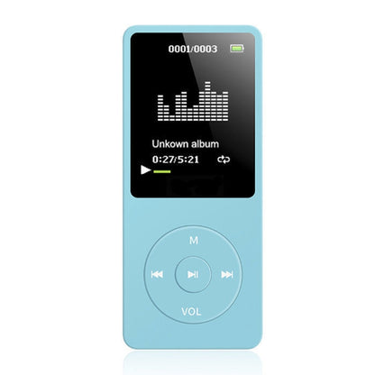 Card Ultra-thin Lossless MP4 Player With Screen(Light Blue) by buy2fix