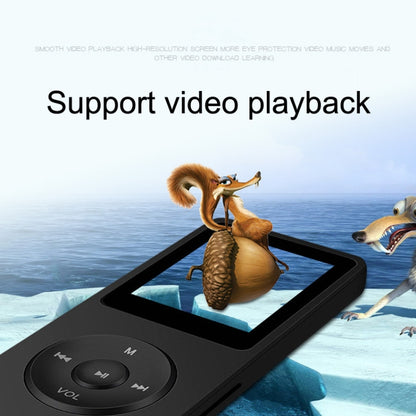 Card Ultra-thin Lossless MP4 Player With Screen(White) by buy2fix