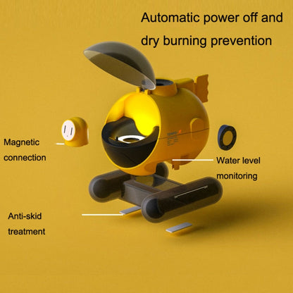 HEY MIX Office Desktop Smoke Ring Humidifier Ambient Lamp(Classic Yellow) - Home & Garden by HEY MIX | Online Shopping UK | buy2fix