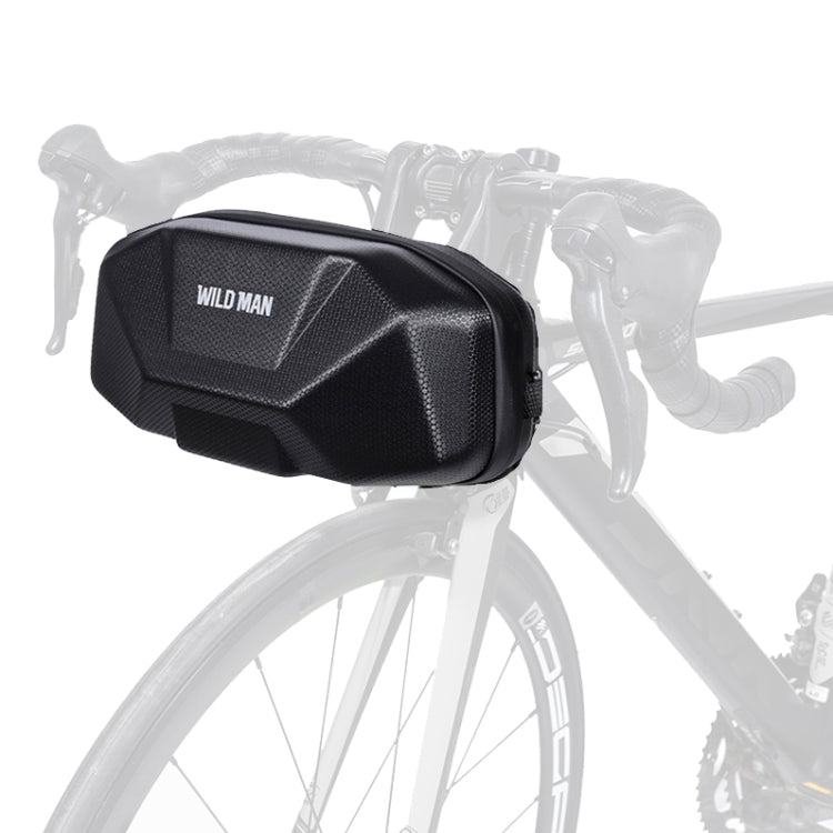 WILD MAN X9 3.5L EVA Hard Shell Bicycle Head Waterproof Bag(Black) - Bicycle Bags by WILD MAN | Online Shopping UK | buy2fix