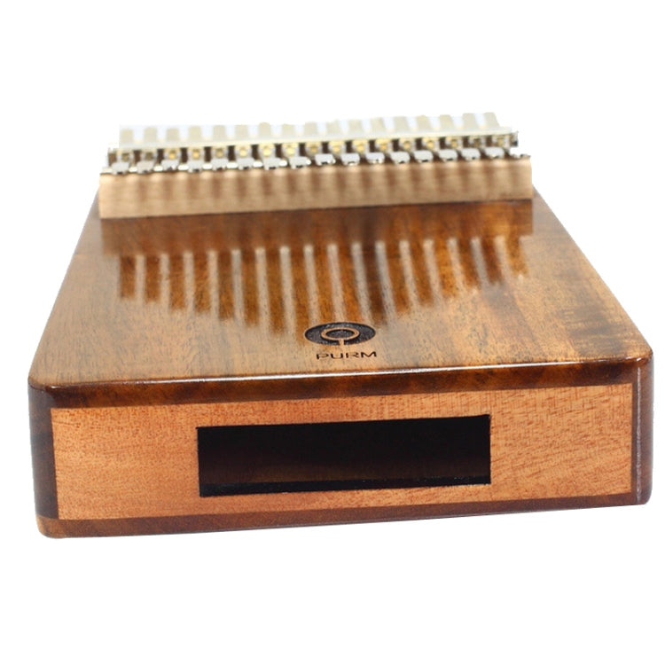 PURM Kalimba Thumbs Piano Beginner Piano Portable Musical Instrument, Color: 21 Tone Mahogany - Keyboard Instruments by buy2fix | Online Shopping UK | buy2fix