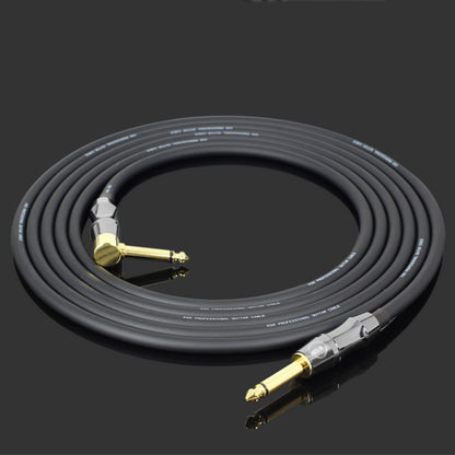 KGR Guitar Cable Keyboard Drum Audio Cable, Specification: 6m(Elbow Straight Jack) - Stringed Instruments by KGR | Online Shopping UK | buy2fix