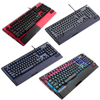 LANGTU K1000 104 Keys Game Luminous USB Handheld Wired Keyboard, Cable Length: 1.5m(Red Green Shaft) - Wired Keyboard by LANGTU | Online Shopping UK | buy2fix