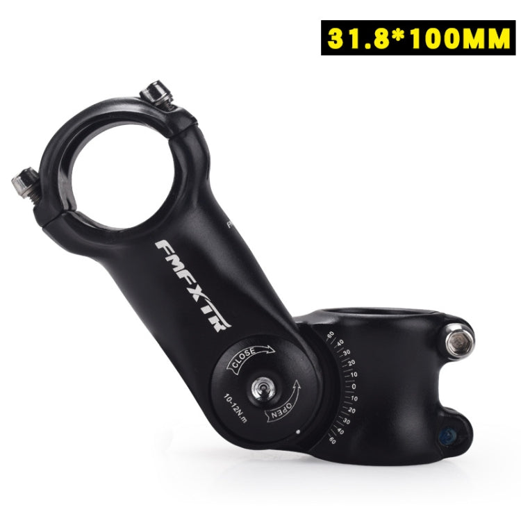 FMFXTR Mountain Bike Adjustable Angle Handlebar Riser, Specification: Upgrade 31.8x100mm - Outdoor & Sports by FMFXTR | Online Shopping UK | buy2fix