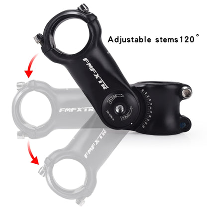 FMFXTR Mountain Bike Adjustable Angle Handlebar Riser, Specification: Upgrade 31.8x100mm - Outdoor & Sports by FMFXTR | Online Shopping UK | buy2fix