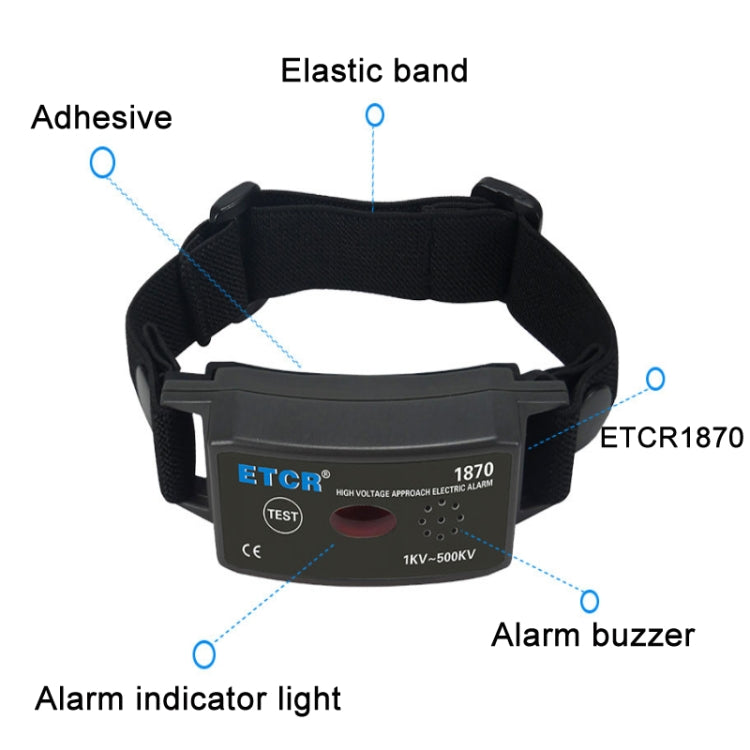 ETCR Non-contact High Voltage Alarm Ellectrician Test Pen, Model: ETCR1870 For Arm - Consumer Electronics by ETCR | Online Shopping UK | buy2fix