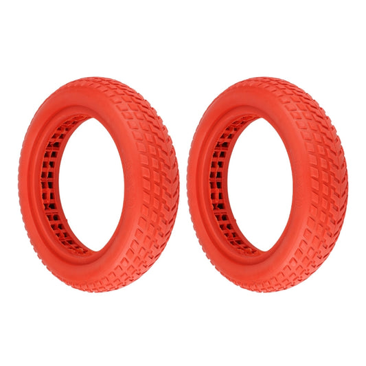 8.5 Inch Shock-absorbing Semi-solid Honeycomb Tire for Xiaomi M365 Electric Scooter(Red) by buy2fix