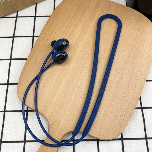 2 PCS Bluetooth Earphone Silicone Anti-Lost Cord For Samsung Glaxy Buds Pro(Blue) by buy2fix