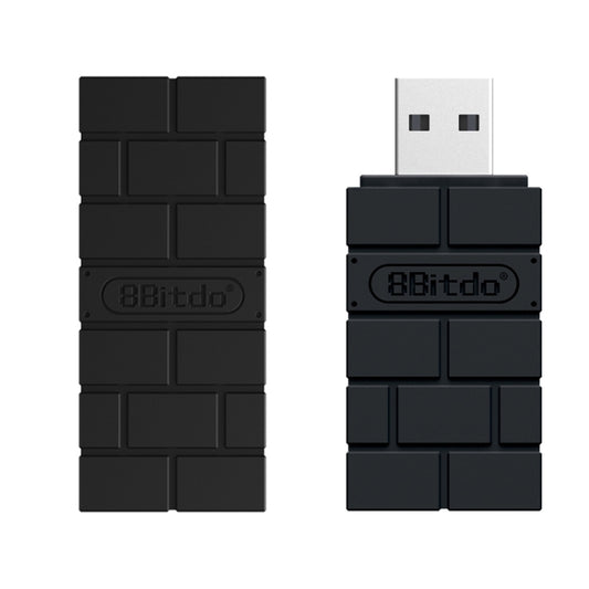 8BitDo USB Wireless Receiver Handle Switch For PS5/PS4(Black) by 8BitDo
