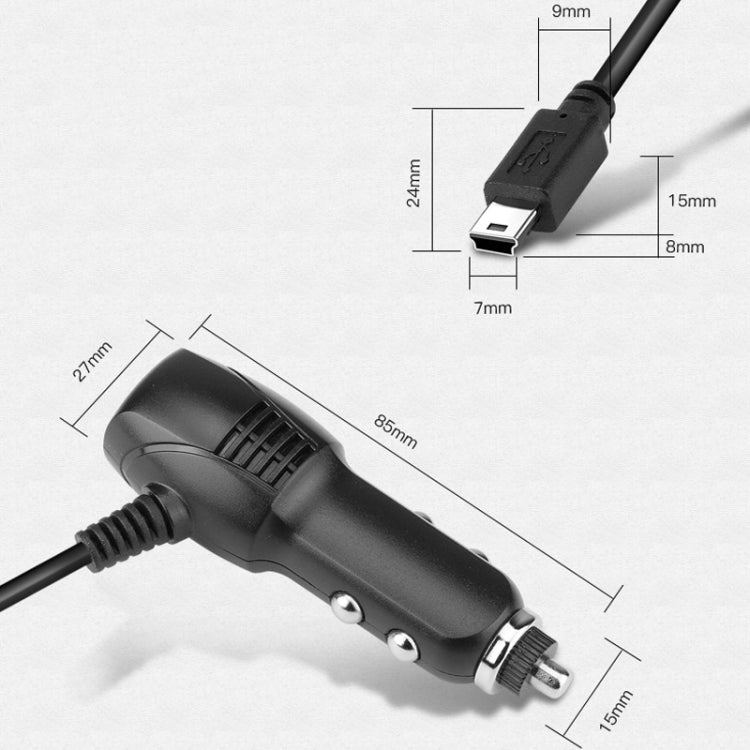 2 PCS Car Charger Driving Recorder Supply Line, Style: 1A+2A(Android Straight Head) - In Car by buy2fix | Online Shopping UK | buy2fix