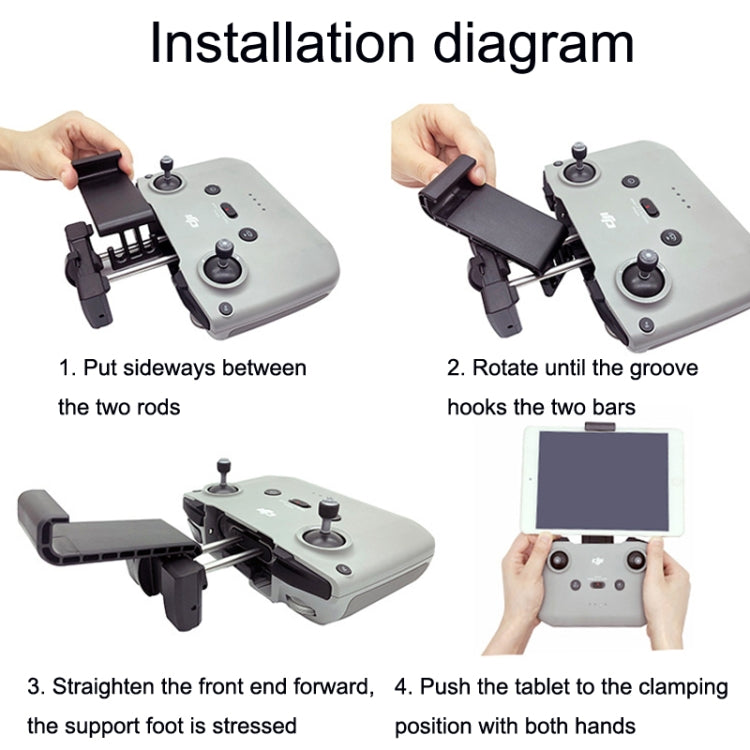 Remote Control Tablet Extension Bracket For DJI Mavic 3 / Air 2 / Air 2S / Mini 2, Style: Small - DJI & GoPro Accessories by buy2fix | Online Shopping UK | buy2fix