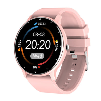 ZL02 Heart Rate Monitoring Pedometer Smart Watch(Pink) - Smart Wear by buy2fix | Online Shopping UK | buy2fix