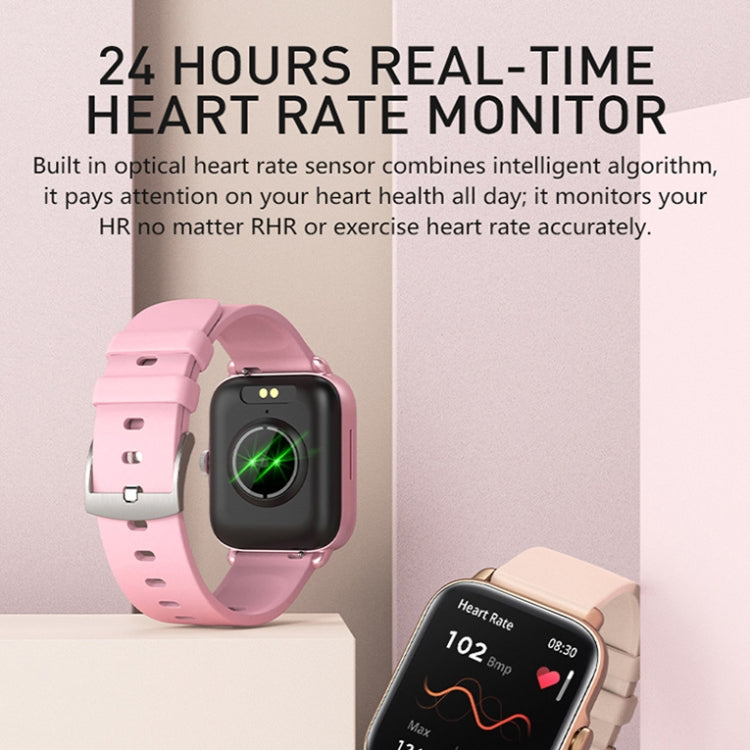 LOANIY Y22 Heart Rate Monitoring Smart Bluetooth Watch, Color: Black - Smart Wear by LOANIY | Online Shopping UK | buy2fix