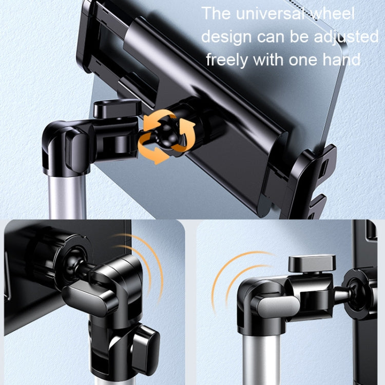 1.6m Retractable Turbo Self-locking Mobile Phone Tablet Bracket Rotatable Anti-shake Bracket - Lazy Bracket by buy2fix | Online Shopping UK | buy2fix