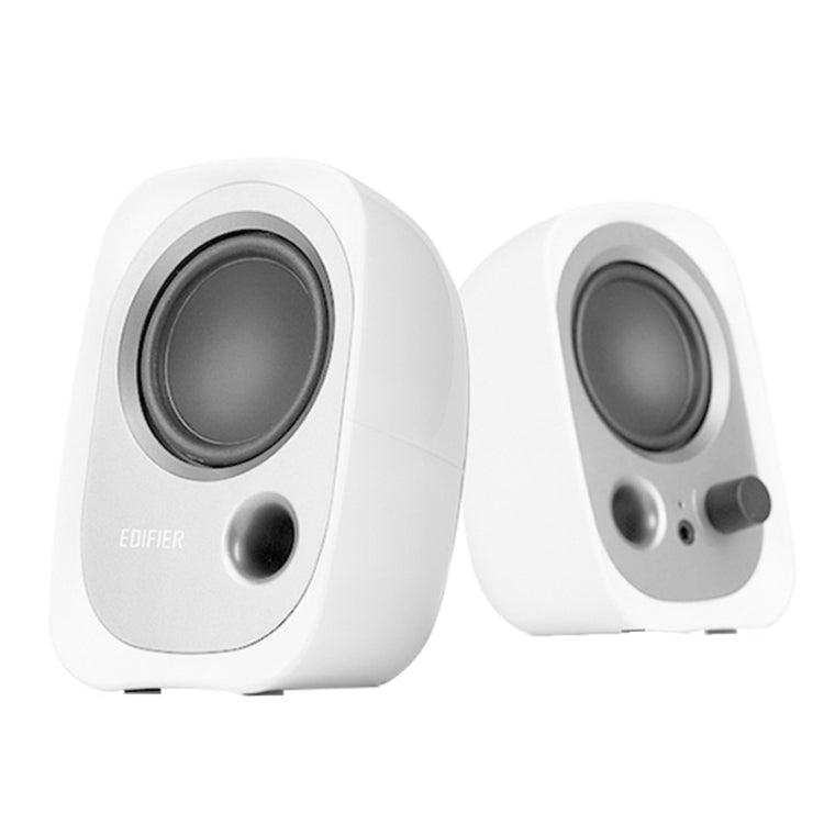 2 PCS Edifier R12U Subwoofer Mobile Phone Mini Desktop Computer USB Audio(White) -  by Edifier | Online Shopping UK | buy2fix