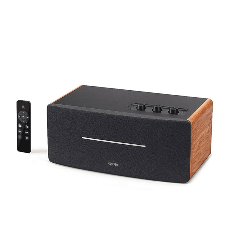 Edifier D12 Wireless Bluetooth Speaker Car Subwoofer Stereo(Wood Grain) -  by Edifier | Online Shopping UK | buy2fix