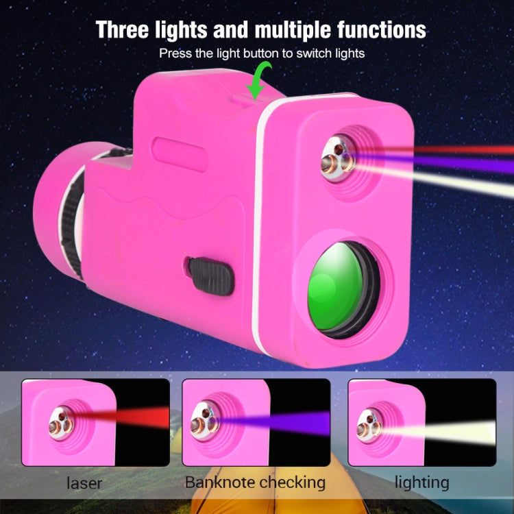 CS-1030 10X Colorful High List Binoculars with Infrared Light(Cherry Pink) - Monocular Binoculars by buy2fix | Online Shopping UK | buy2fix