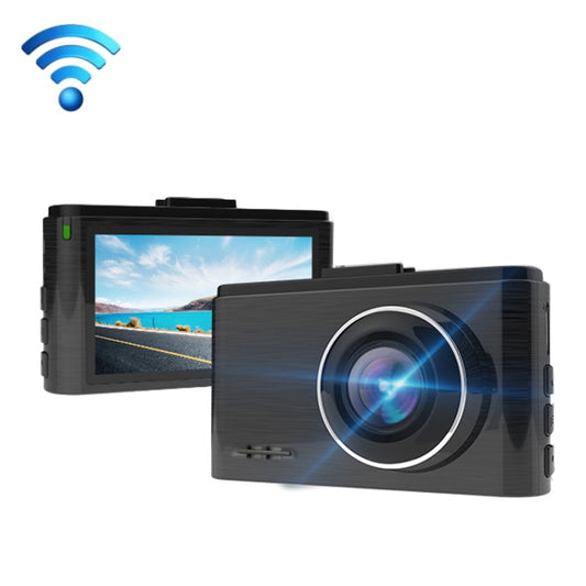 KG390 3 Inch IPS Screen TS Stream WIFI HD Driving Recorder, Style:, Sort by color: Single Record by buy2fix