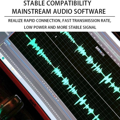 TEYUN Q-12 Computer Recording Sound Card USB Drive-free Recording Arranger(Black) - Consumer Electronics by TEYUN | Online Shopping UK | buy2fix