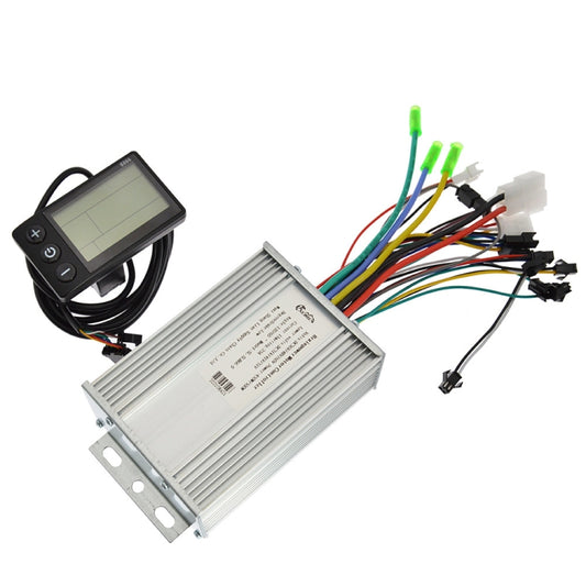 S866 36V-60V 450W-500W 9-tube Brushless Smart Electric Vehicle Controller LCD SpeedMeter Kit by buy2fix